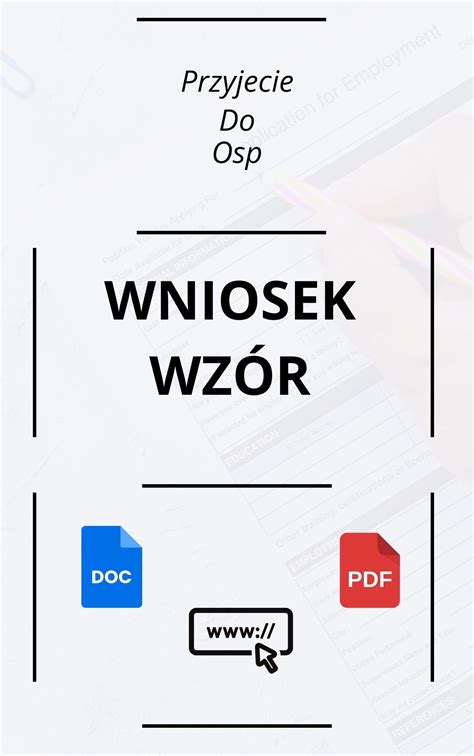 przykładowy wypełniony wzór wniosku o przyjęcie do OSP