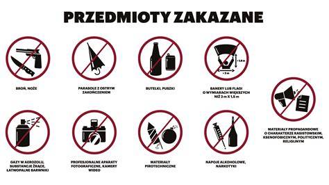 Infografika: Zakazane przedmioty na imprezach masowych w Polsce
