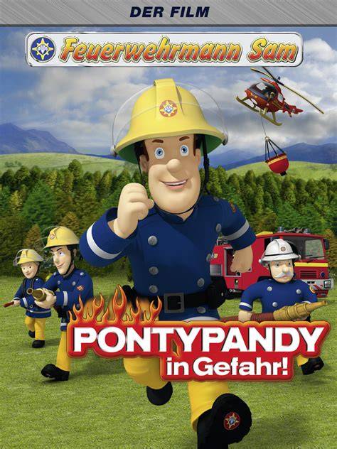 Thematic photo of Fireman Sam and his friends from Pontypandy