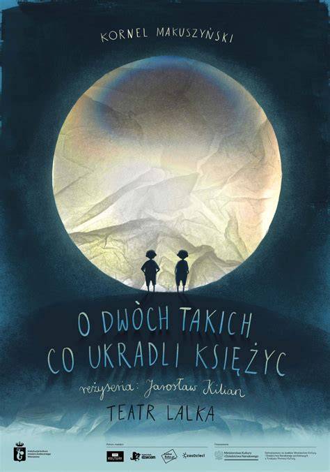 Plakat filmowy przedstawiający braci Jacka i Placka z powieści Kornela Makuszyńskiego