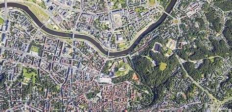 Wizualizacja masterplanu Stoczni Cesarskiej z lotu ptaka lub mapa planu zagospodarowania