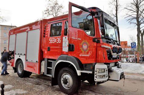 Nowy samochód ratowniczo-gaśniczy MAN 4x4 OSP Imbramowice