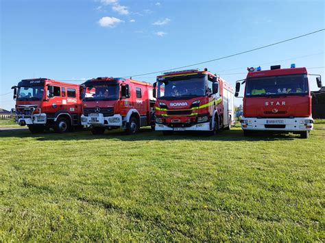 Zdjęcie przedstawiające nowoczesną remizę OSP Rybnik Stodoły