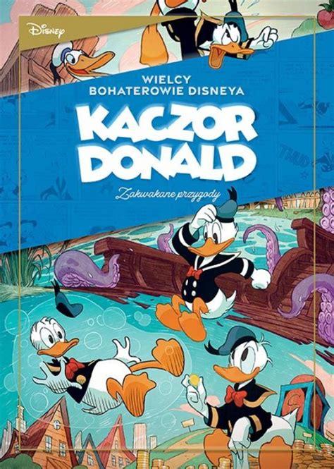Kaczor Donald w stroju bohatera lub ratownika