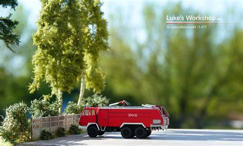 Schemat budowy modułowej zabudowy Rosenbauer na podwoziu Steyr 1490