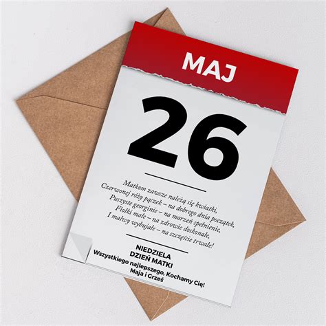 Przykład dobrze zaprojektowanego kalendarza OSP z miejscem na logo i zdjęcia