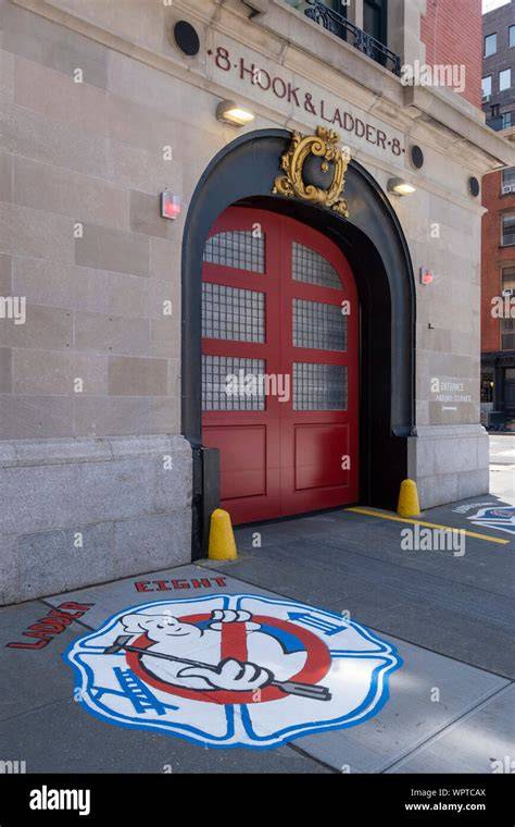 The Ghostbusters fire station (Hook & Ladder 8) in Tribeca