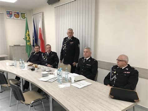 Zdjęcie nowo wybranego zarządu OSP Kartuzy