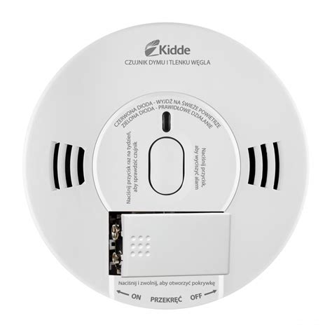 Thematic photo of Kidde 10SCO detector mounted on a wall in a modern living room