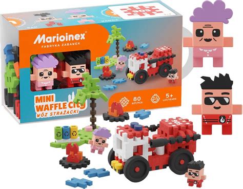 Charakterystyka klocków Marioinex Mini Waffle - elastyczność i miękkość