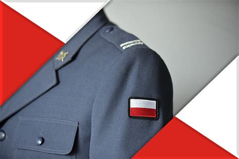 Przykład haftu komputerowego na mundurze strażackim