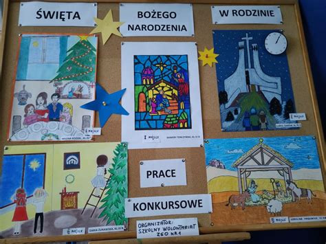 Zdjęcie nagrodzonych prac plastycznych, dyplomów lub uczestników konkursu