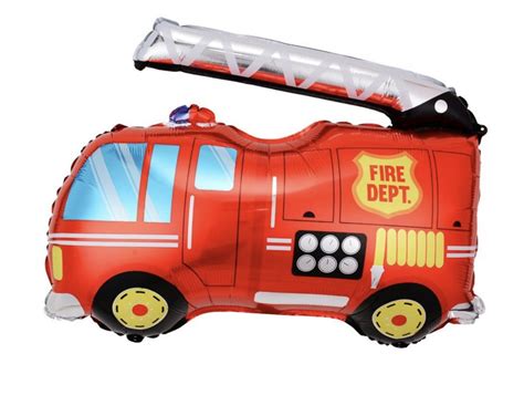 Namiot w kształcie wozu strażackiego, otwarty od przodu, z widocznymi detalami graficznymi imitującymi prawdziwy pojazd strażacki.