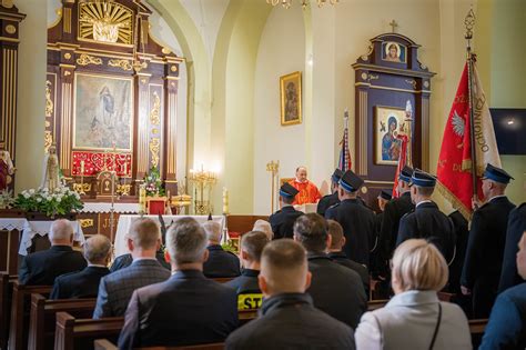 uroczystości 60-lecia OSP, wręczenie medali, przemówienia gości