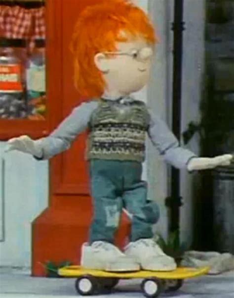 Norman Price podczas psoty