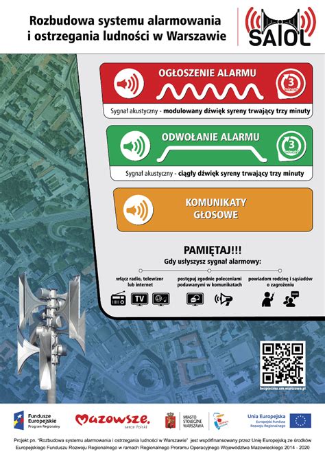 Infografika przedstawiająca radiowy system selektywnego alarmowania OSP przez PSP