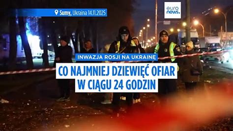 Infografika: Całkowity bilans ofiar i zniszczeń na Ukrainie w wyniku ostatnich ataków