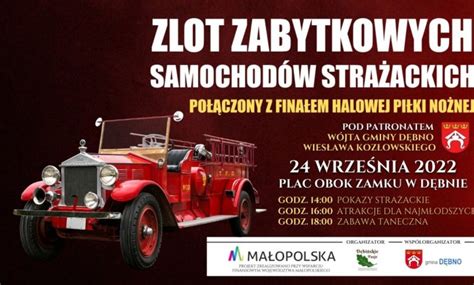 Zdjęcie korowodu zabytkowych samochodów strażackich