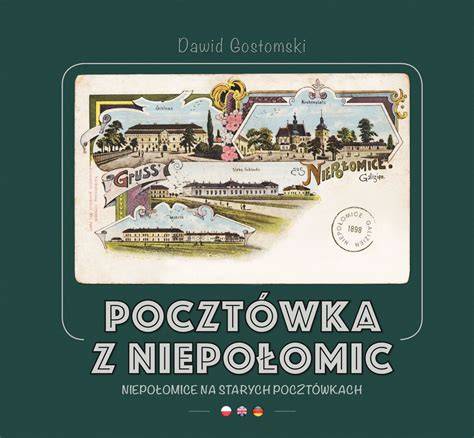 Pocztówka z Gostynina z początku XX wieku, ukazująca ówczesną zabudowę