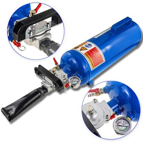 Inflator do uderzeniowego pompowania opon
