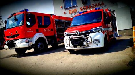 Schemat działania jednostki OSP Rudna Mała podczas interwencji