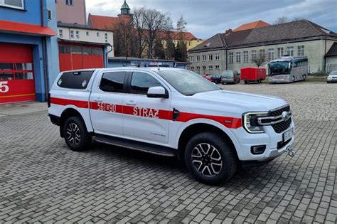 Nowy lekki samochód rozpoznawczo-ratowniczy Ford Ranger dla OSP Łękawica