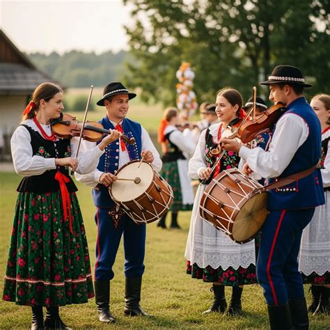 Zespoły śpiewające piosenki ludowe strażackie na scenie