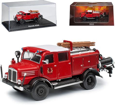 Zdjęcie detali modelu strażackiego De Agostini TLF 15 Horch H3A