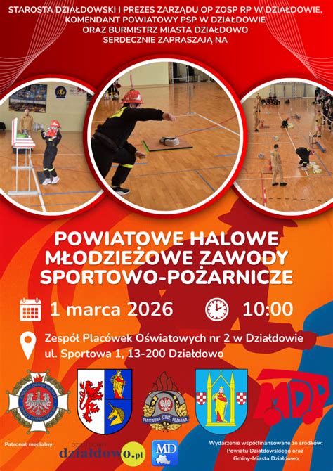 Infografika przedstawiająca rozkład punktacji w halowych zawodach strażackich