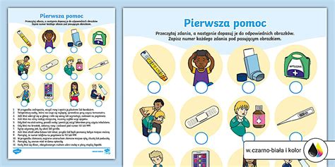 dzieci ćwiczące pierwszą pomoc