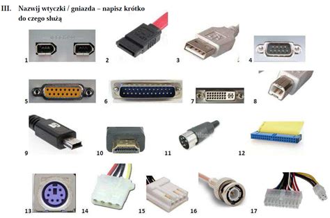 Schemat pokazujący różne rodzaje złączy strażackich