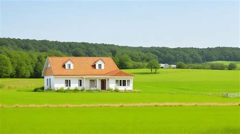 Thematic photo of a house in a rural area, symbolizing the location of the crime.