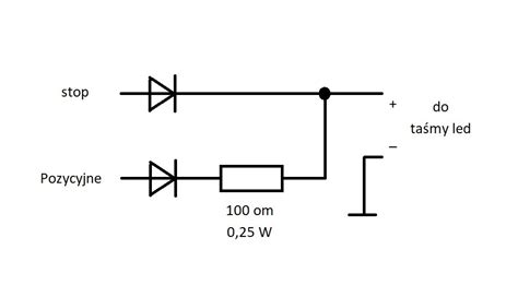 schemat połączenia starej i nowej części remizy