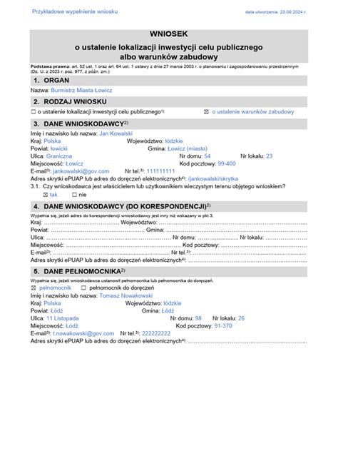 Przykład identyfikatora imiennego OSP na mundurze