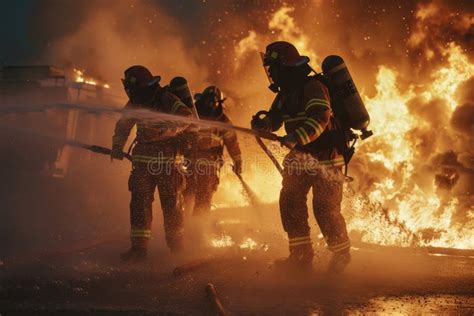 Thematic photo of OSP and PSP firefighters working together at a rescue scene