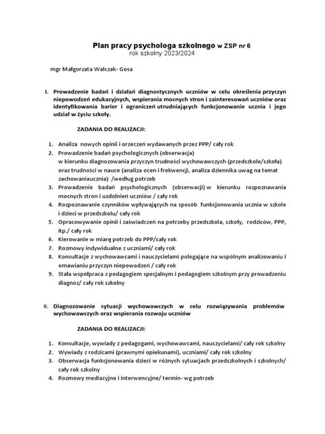 plan poligonu szkolnego w Luboniu