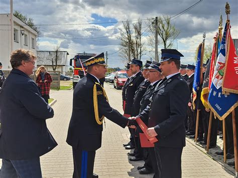 Uroczystość przekazania sprzętu dla OSP w Komendzie PSP w Rybniku