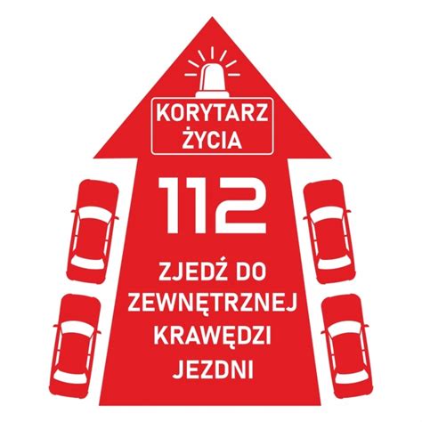 Zestawienie różnych naklejek informacyjnych i ostrzegawczych dla straży pożarnej, w tym