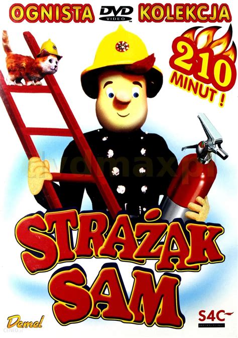 Photo of a Strażak Sam magazine cover with an attached toy
