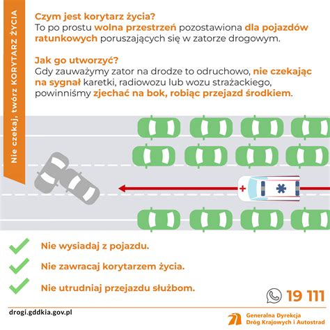Schemat przedstawiający zasady zwolnień z opłat drogowych dla pojazdów służb mundurowych i ratowniczych