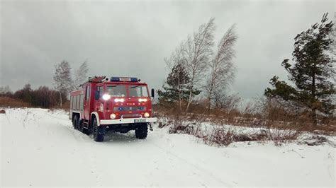 Photo of the new fire truck of OSP Nawojowa Góra