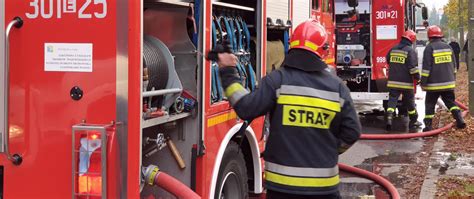 schemat interwencji straży pożarnej w zabudowie szeregowej