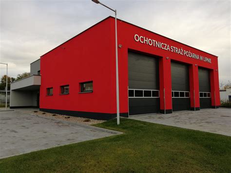 nowoczesna remiza strażacka