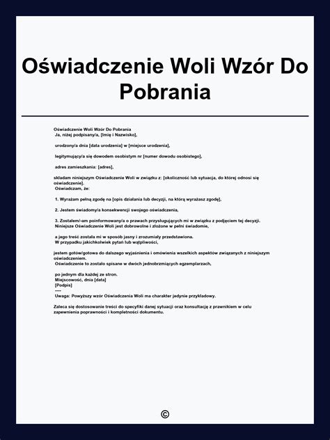 infografika przedstawiająca proces składania oświadczenia woli