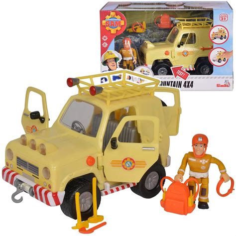 Jeep ratunkowy Strażaka Sama z akcesoriami