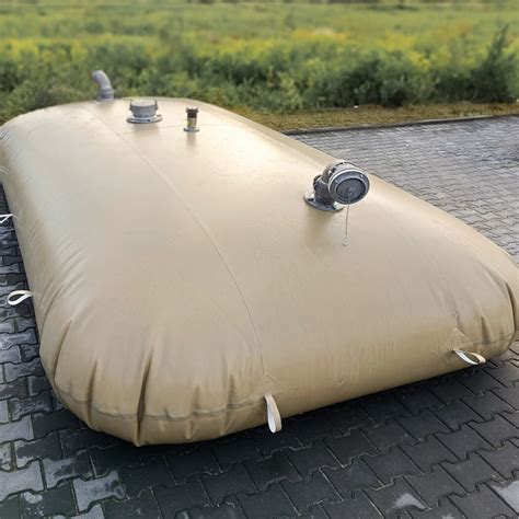 Photo of a flexible fire tank (e.g., Exflo)