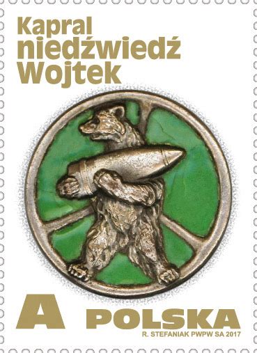 Grafika przedstawiająca oficjalną odznakę 22 Kompanii: niedźwiedź z pociskiem artyleryjskim