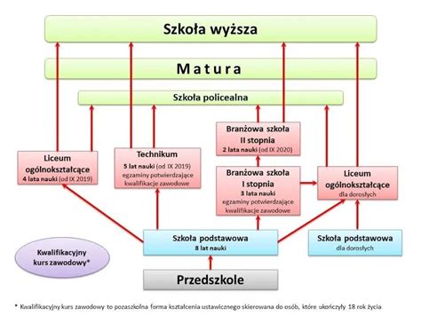 Schemat ścieżki rozwoju i szkoleń w OSP