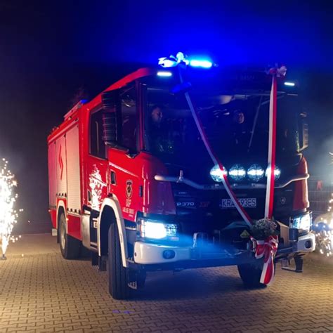 zdjęcie przyczepy transportowej OSP z Fundacji Orlen