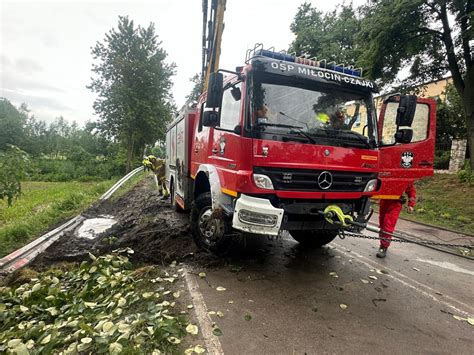 zdjęcie różnorodnego sprzętu strażackiego, który kwalifikuje się do dofinansowania